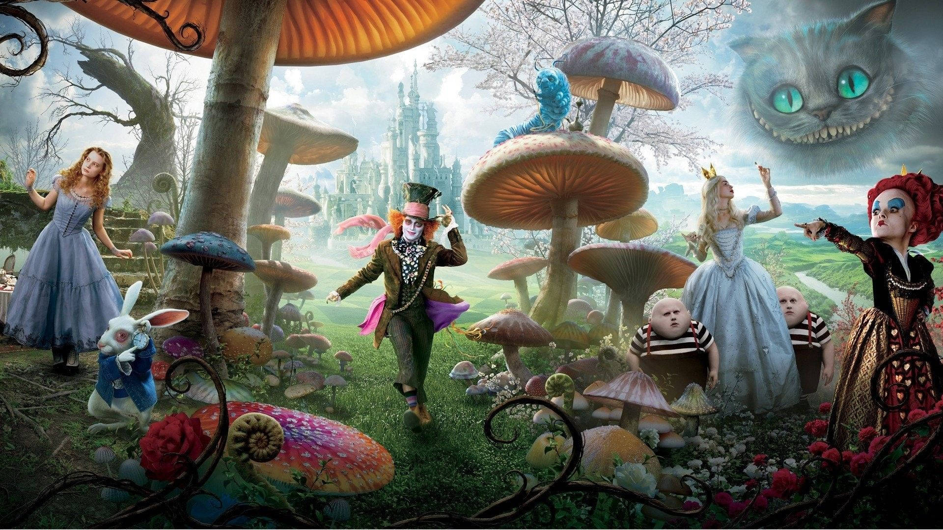 1920X1080 Alice In Wonderland Wallpaper and Background