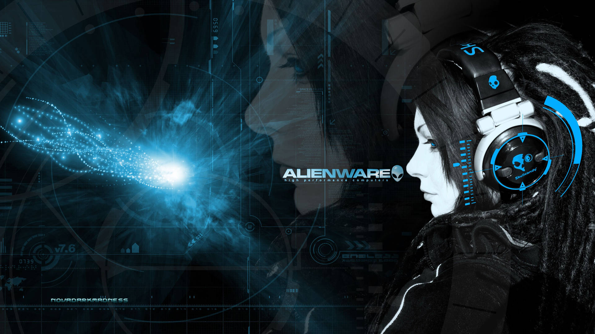 3733X2100 Alienware Wallpaper and Background