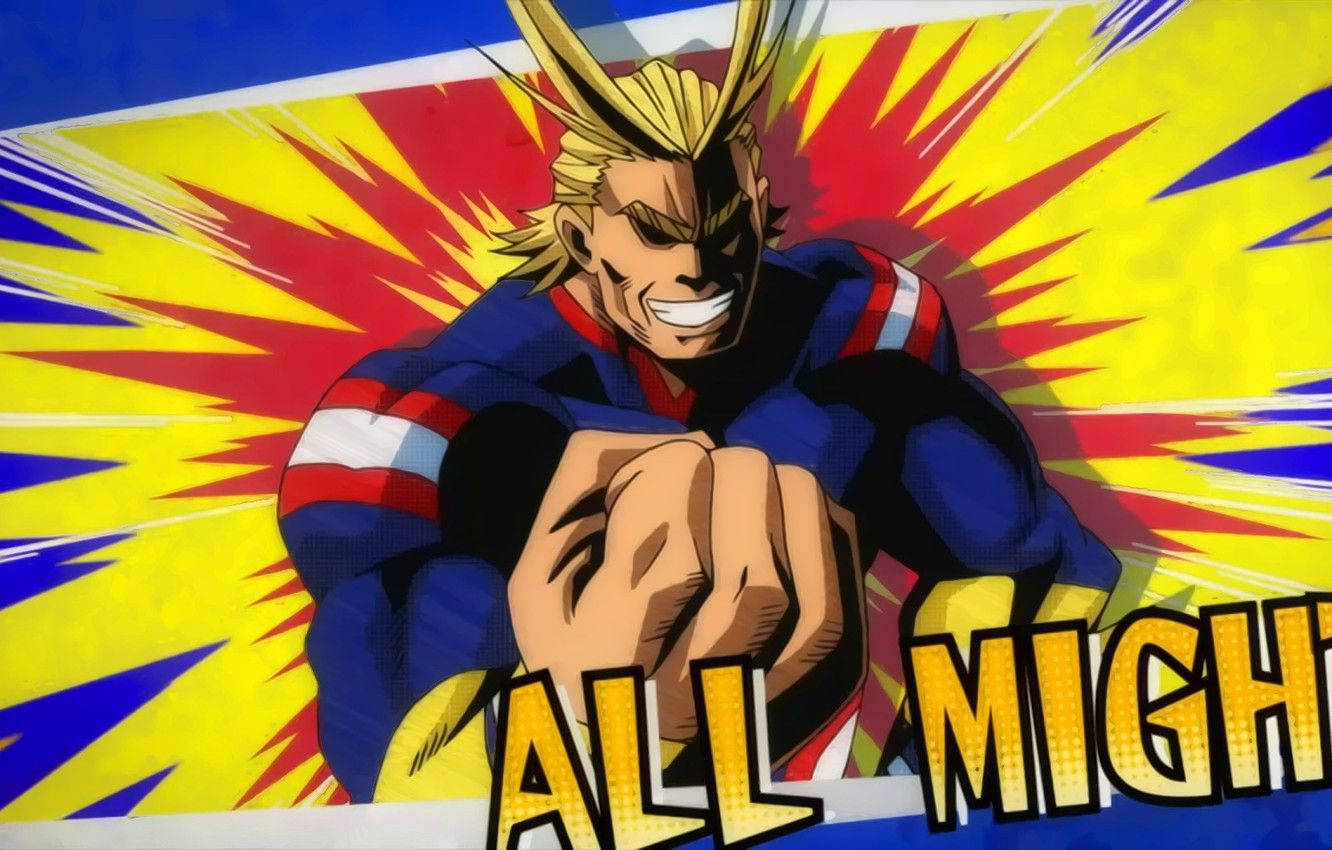 1332X850 All Might Wallpaper and Background