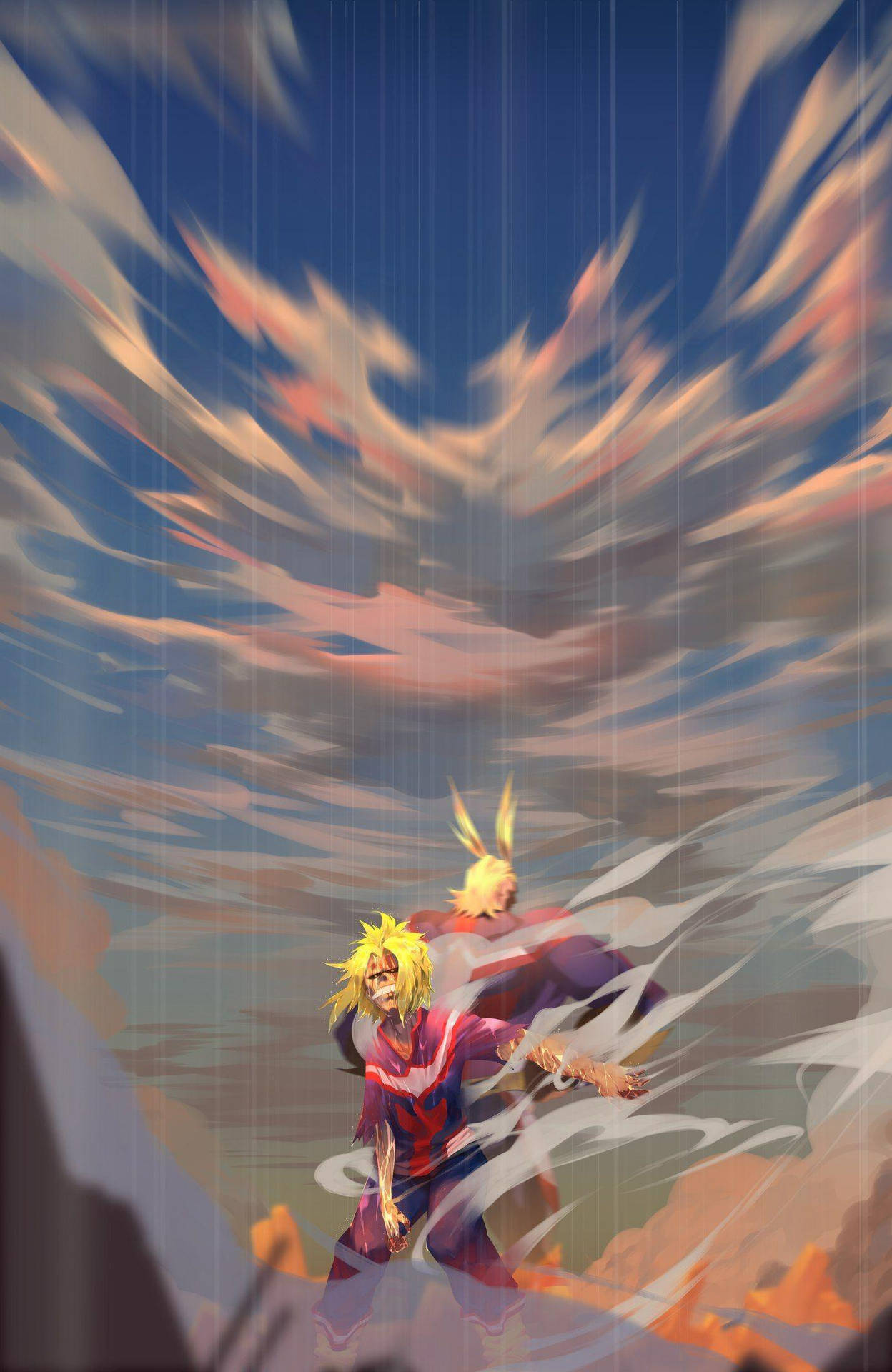 1404X2160 All Might Wallpaper and Background