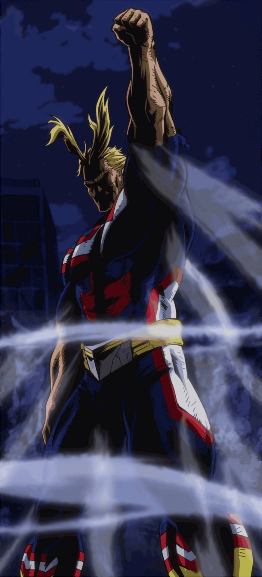 1535X3372 All Might Wallpaper and Background