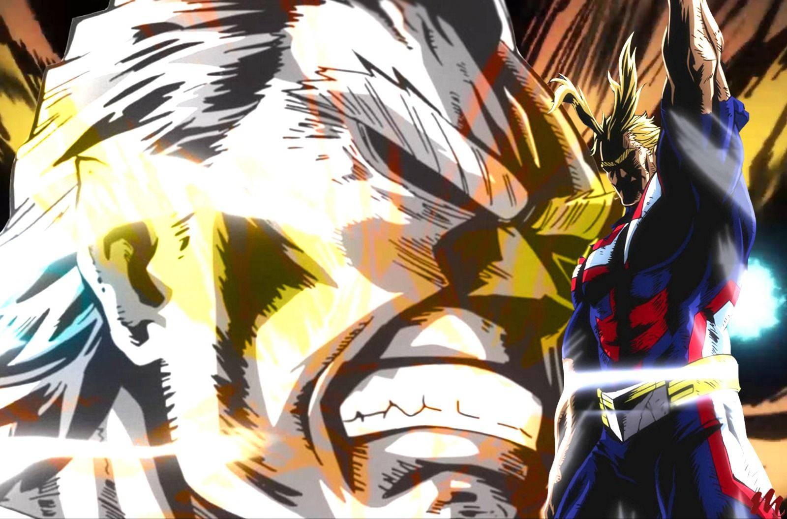 1600X1055 All Might Wallpaper and Background