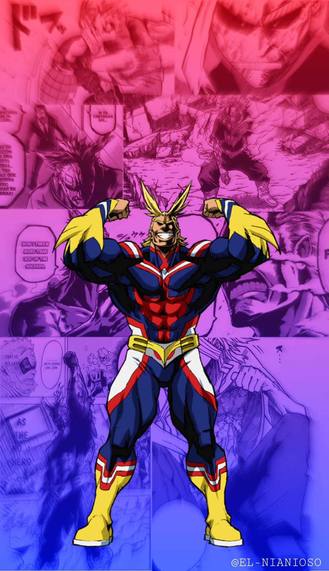 2001X3465 All Might Wallpaper and Background