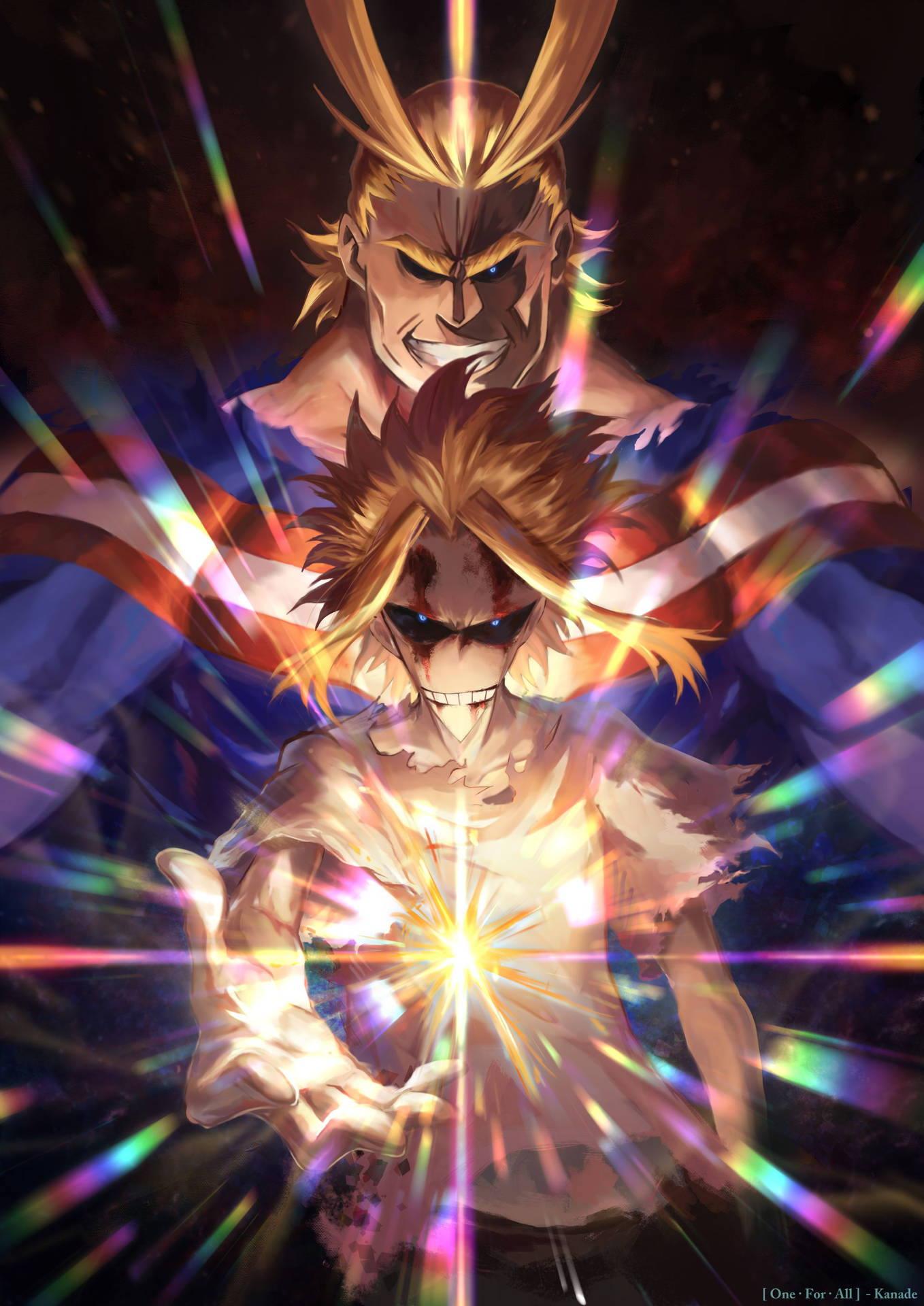 2547X3600 All Might Wallpaper and Background