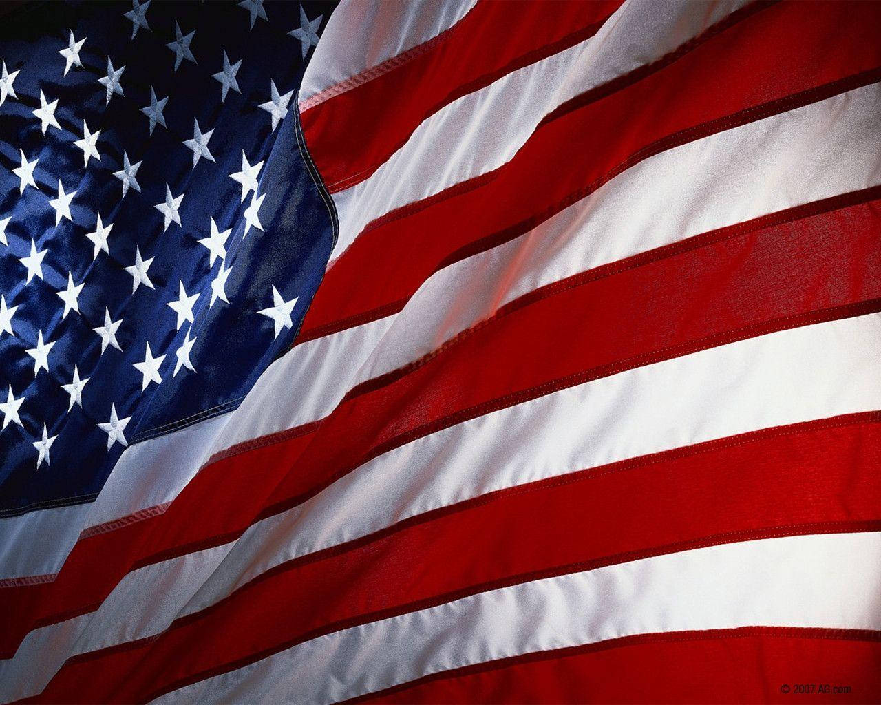 1280X1024 American Flag Wallpaper and Background
