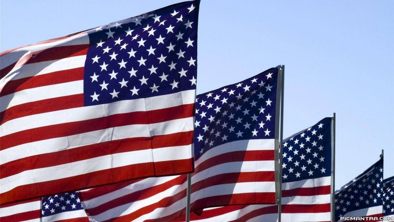 American Flag 1280X720 Wallpaper and Background Image