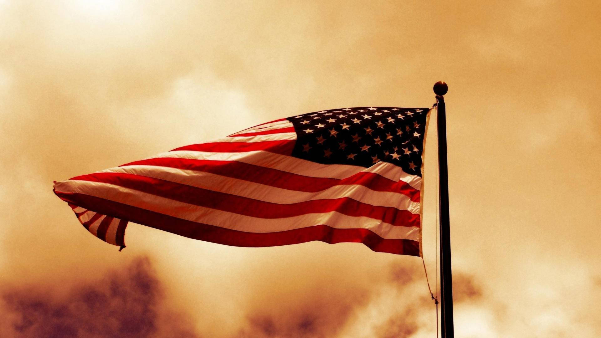 1920X1080 American Flag Wallpaper and Background