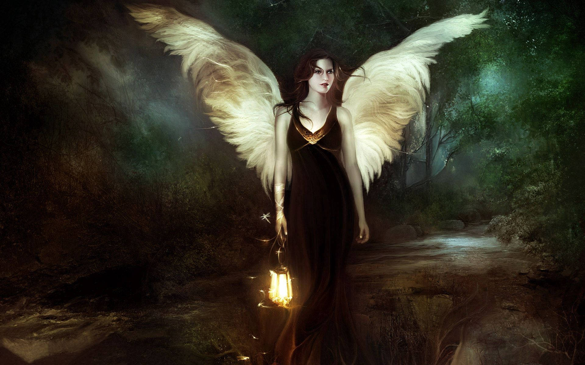 1920X1200 Angel Wallpaper and Background