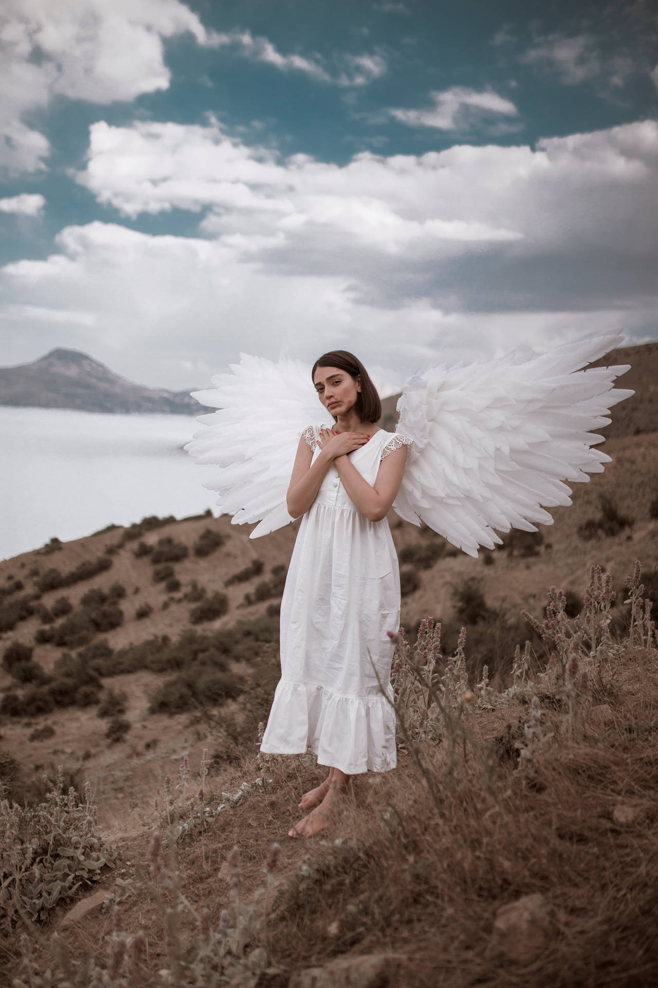 3648X5472 Angel Wallpaper and Background