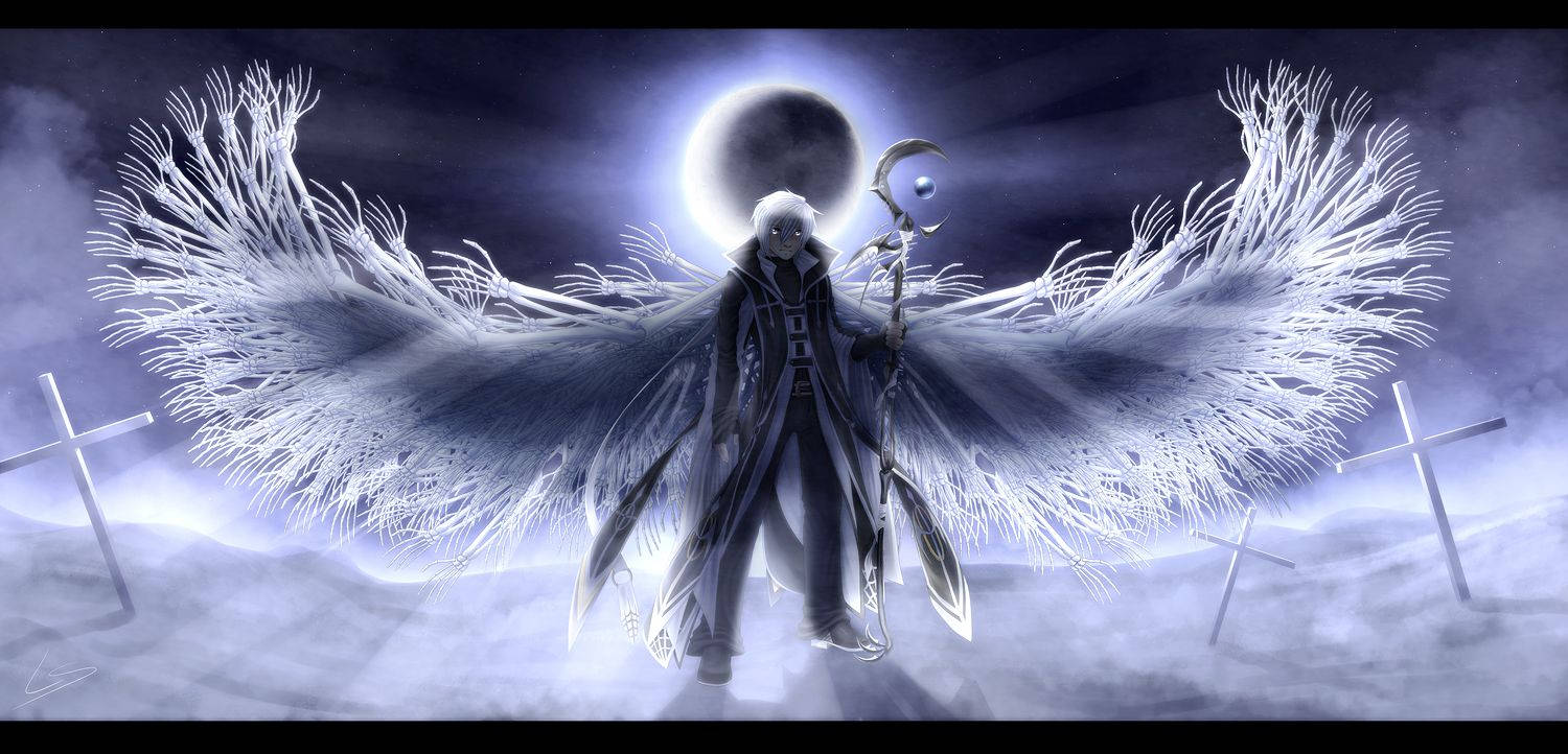 1500X722 Angels Of Death Wallpaper and Background