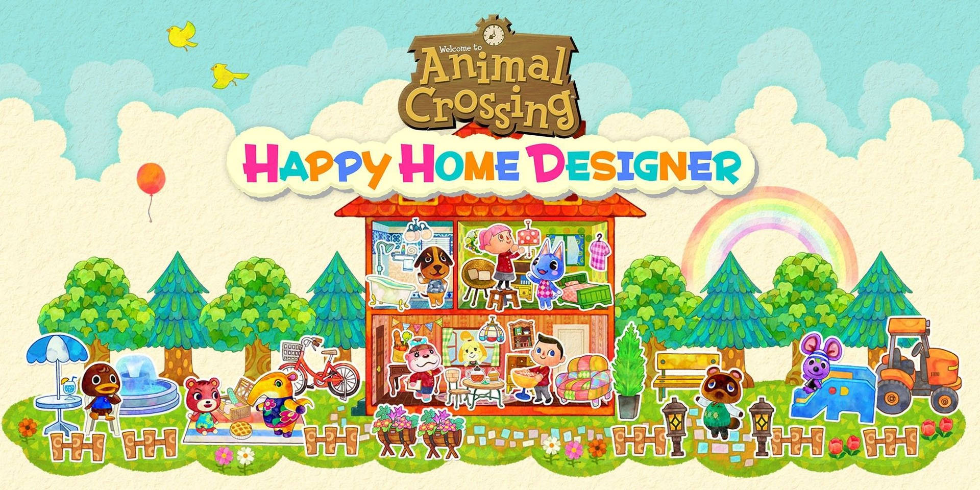 Animal Crossing 2000X1000 Wallpaper and Background Image