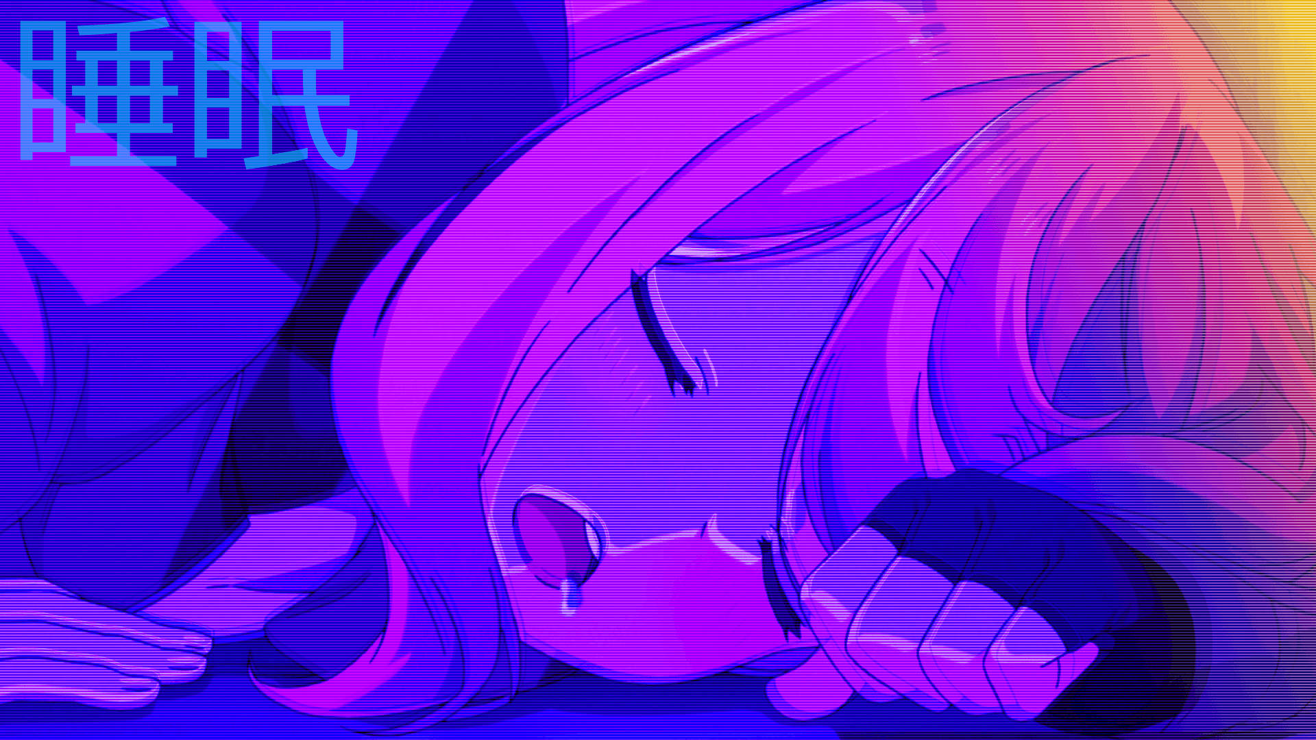 Anime Aesthetic 1920X1080 Wallpaper and Background Image