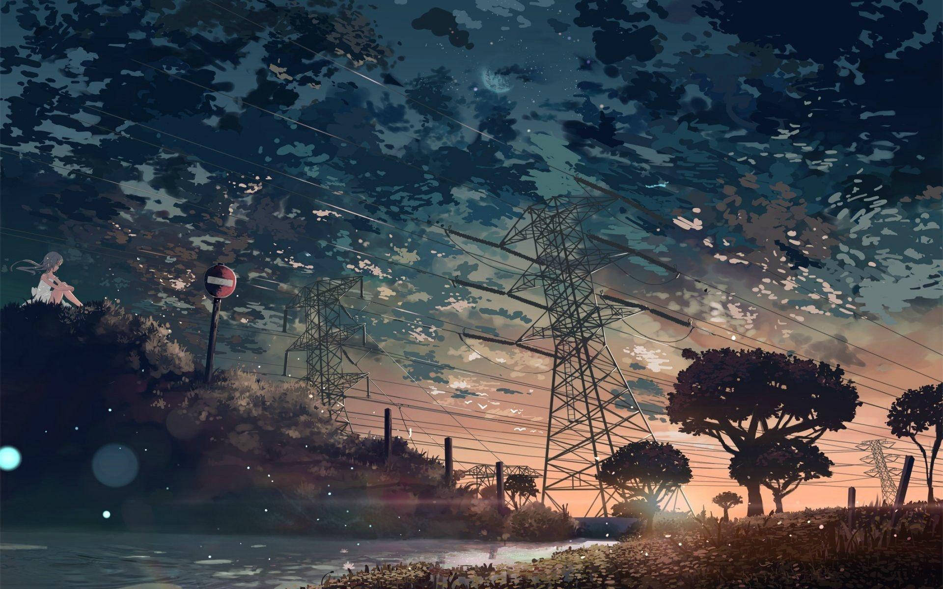 1920X1200 Anime Aesthetic Wallpaper and Background