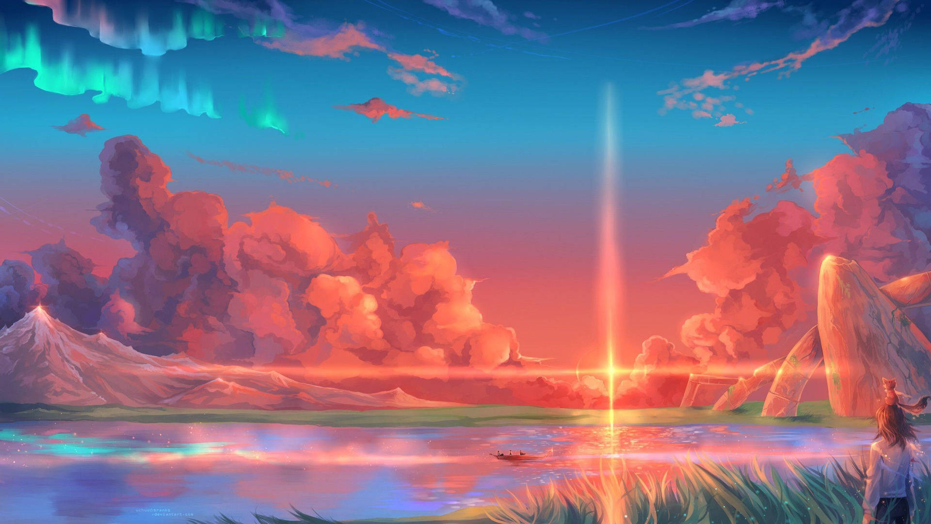 Anime Aesthetic 2560X1440 Wallpaper and Background Image
