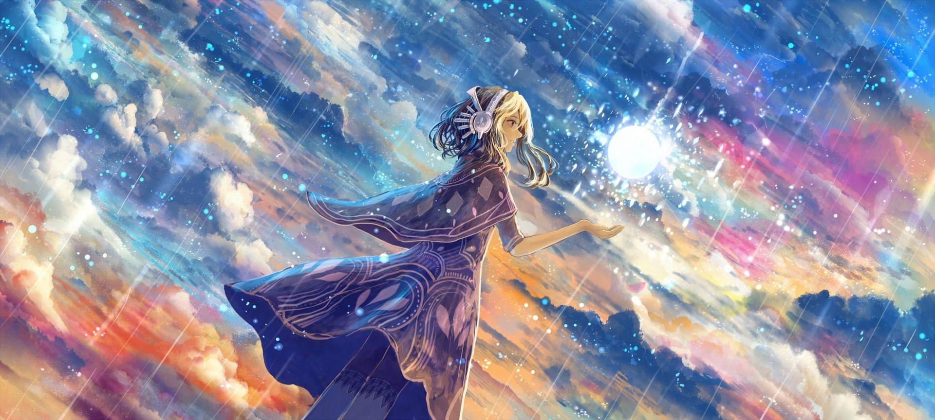 Anime Art 2400X1080 Wallpaper and Background Image