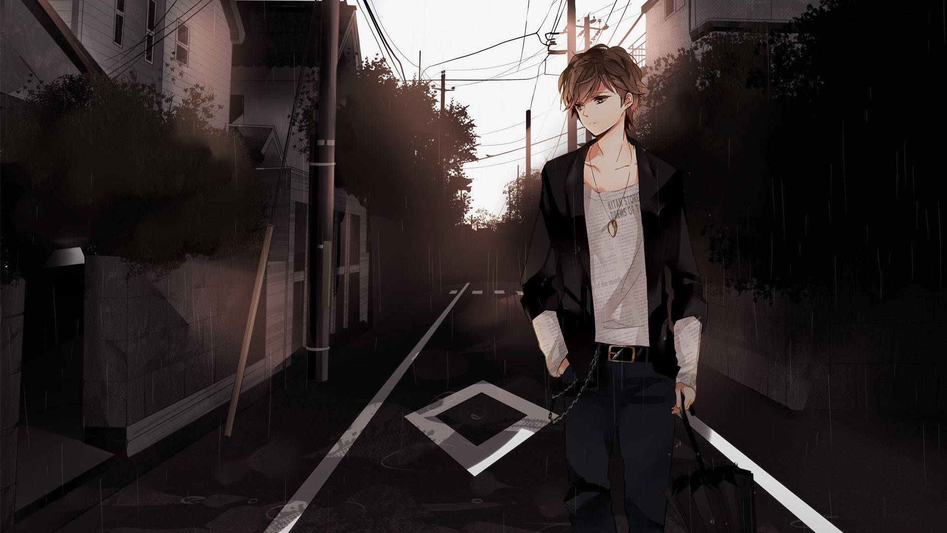Anime Boy 1920X1080 Wallpaper and Background Image