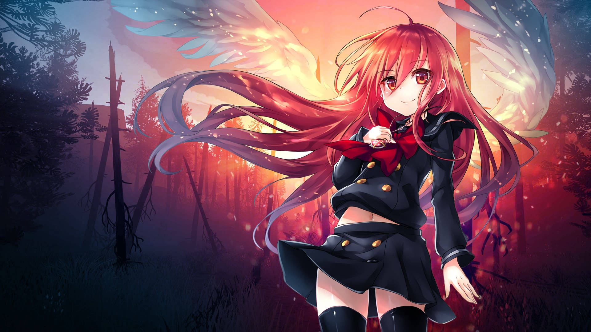 Anime Girl 3840X2160 Wallpaper and Background Image