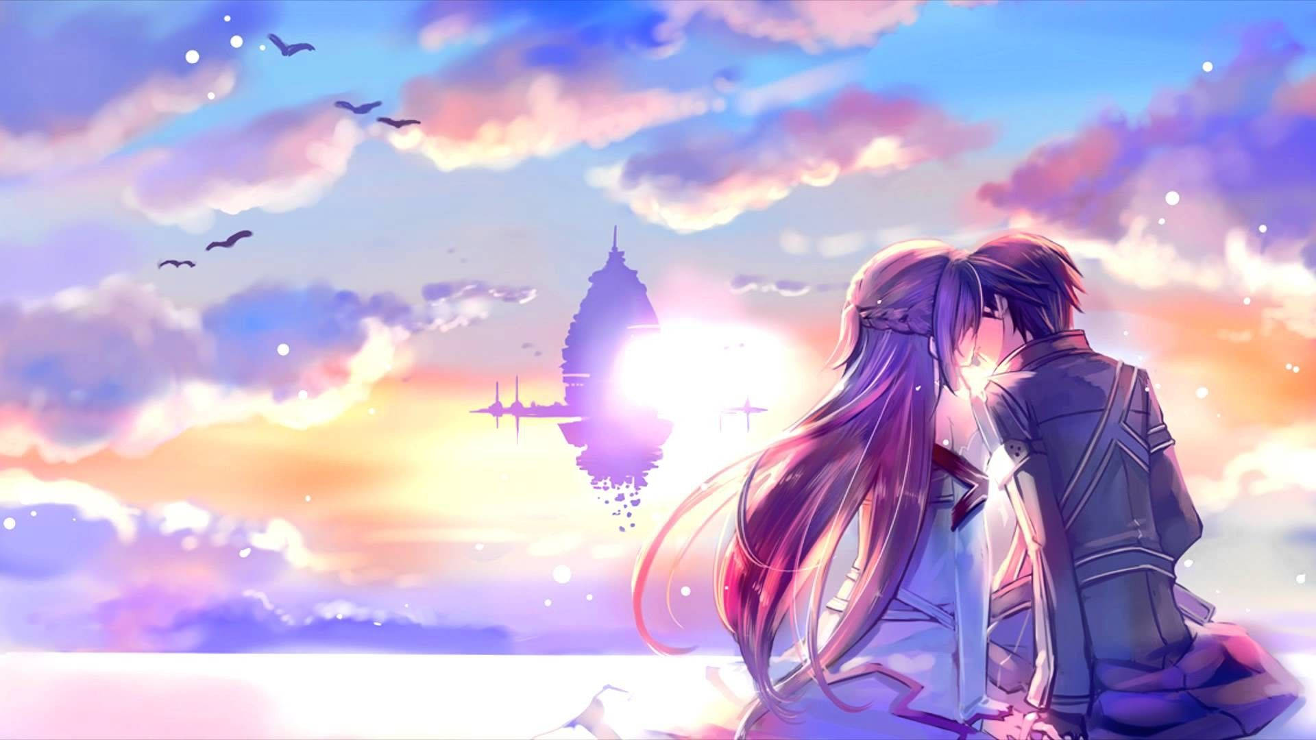Anime Love 1920X1080 Wallpaper and Background Image