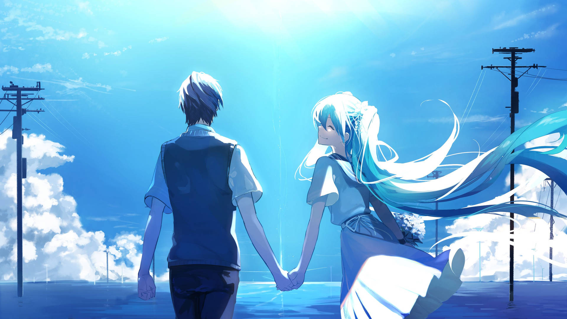 Anime Love 3226X1814 Wallpaper and Background Image