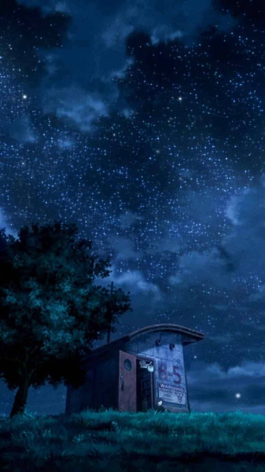 Anime Scenery 853X1517 Wallpaper and Background Image