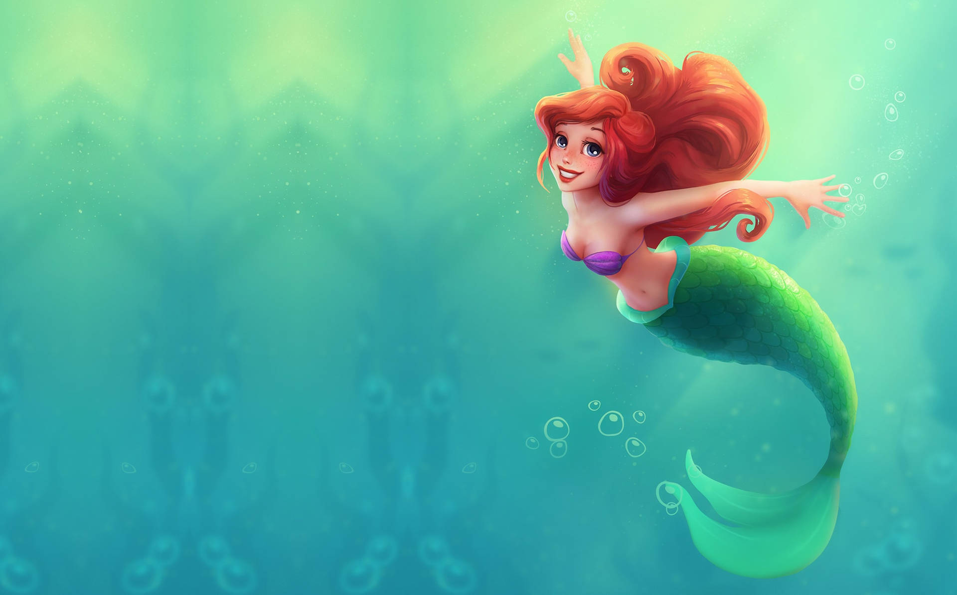 2112X1314 Ariel Wallpaper and Background