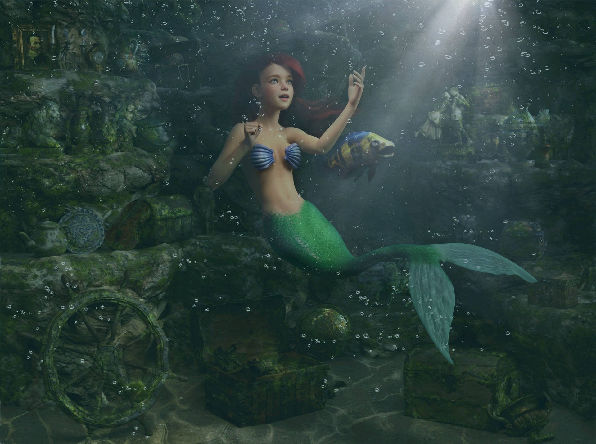 2683X2000 Ariel Wallpaper and Background