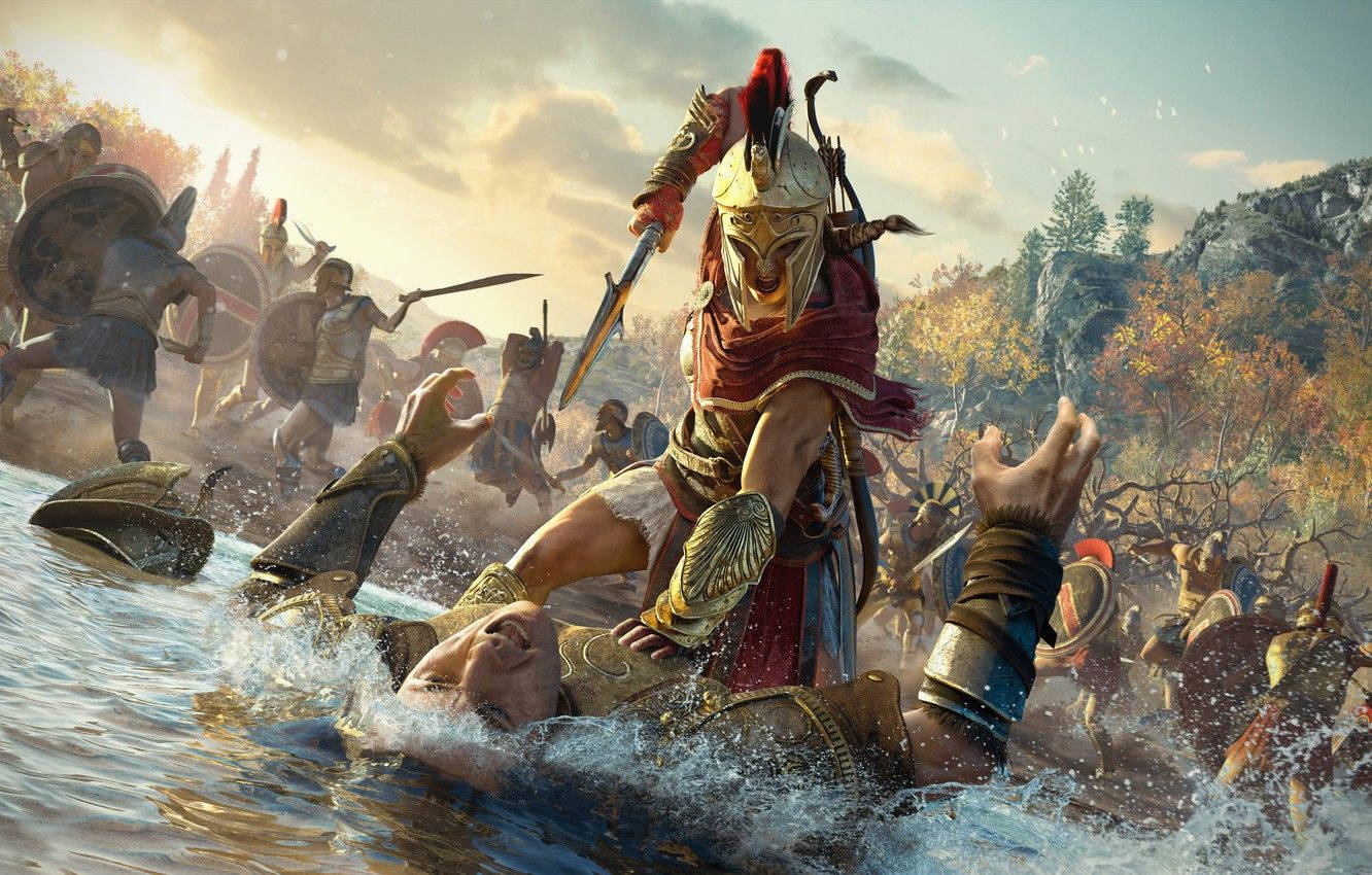 1332X850 Assassin's Creed Odyssey Wallpaper and Background