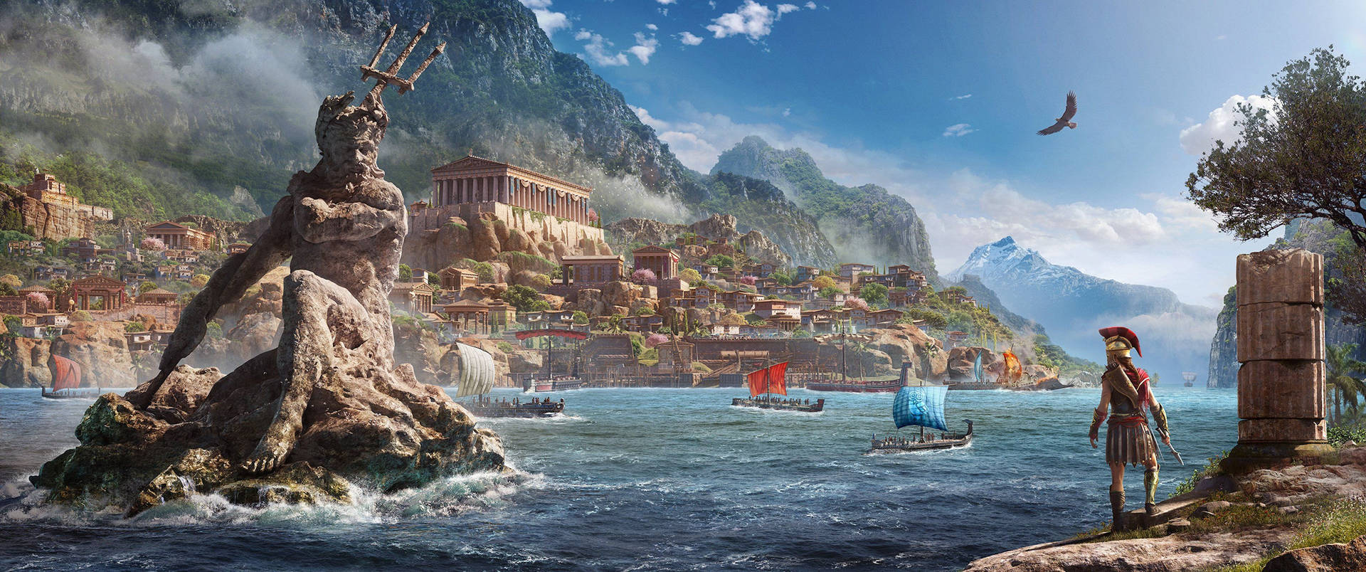 Assassin's Creed Odyssey 3440X1440 Wallpaper and Background Image