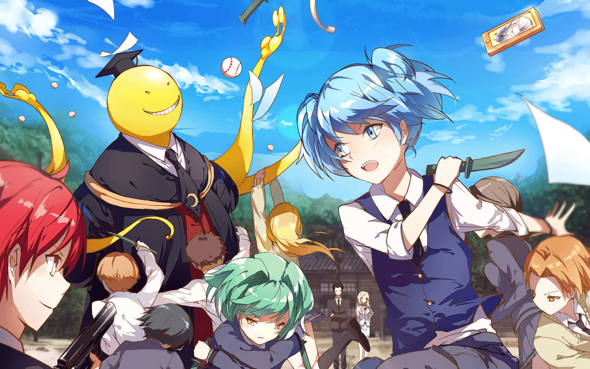 1920X1200 Assassination Classroom Wallpaper and Background