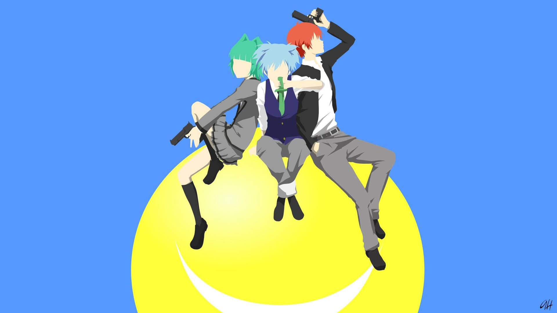 2560X1440 Assassination Classroom Wallpaper and Background