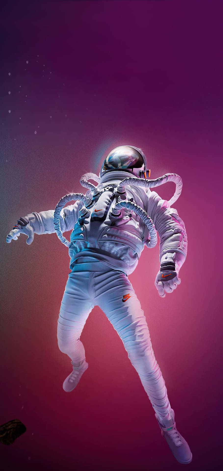 1080X2280 Astronaut Wallpaper and Background