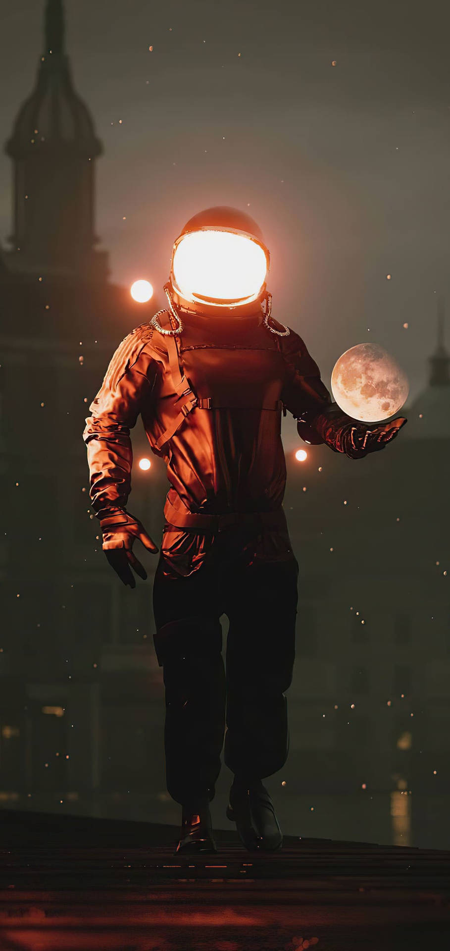 Astronaut 1080X2280 Wallpaper and Background Image