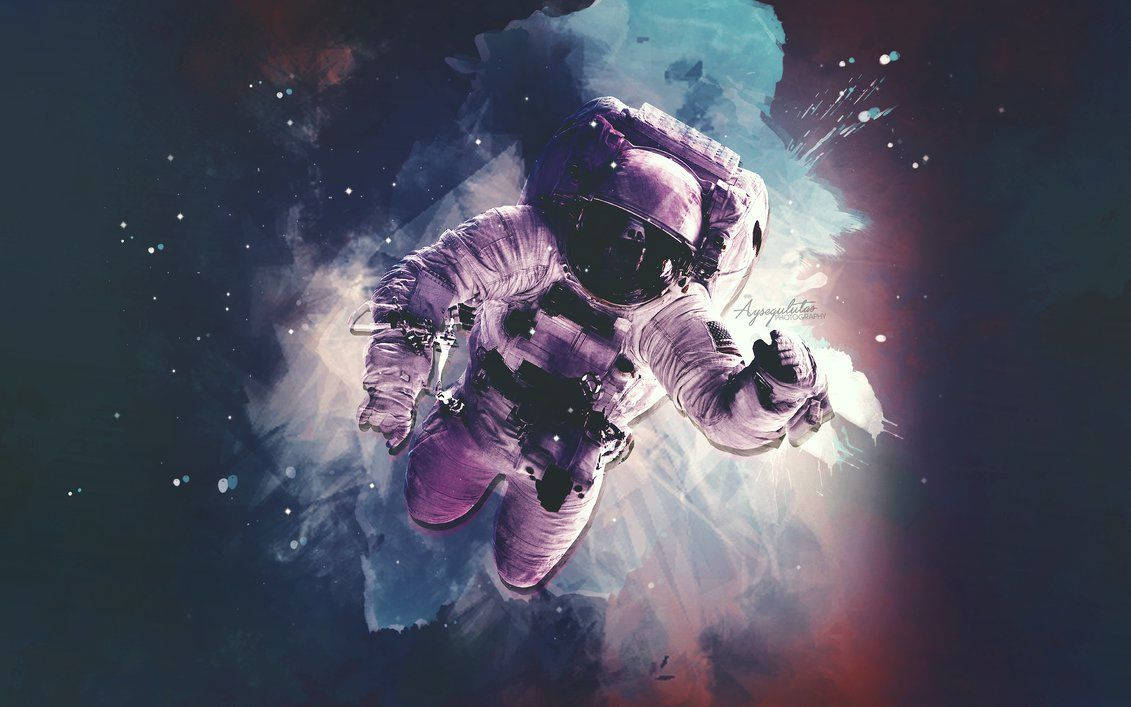 Astronaut 1131X707 wallpaper
