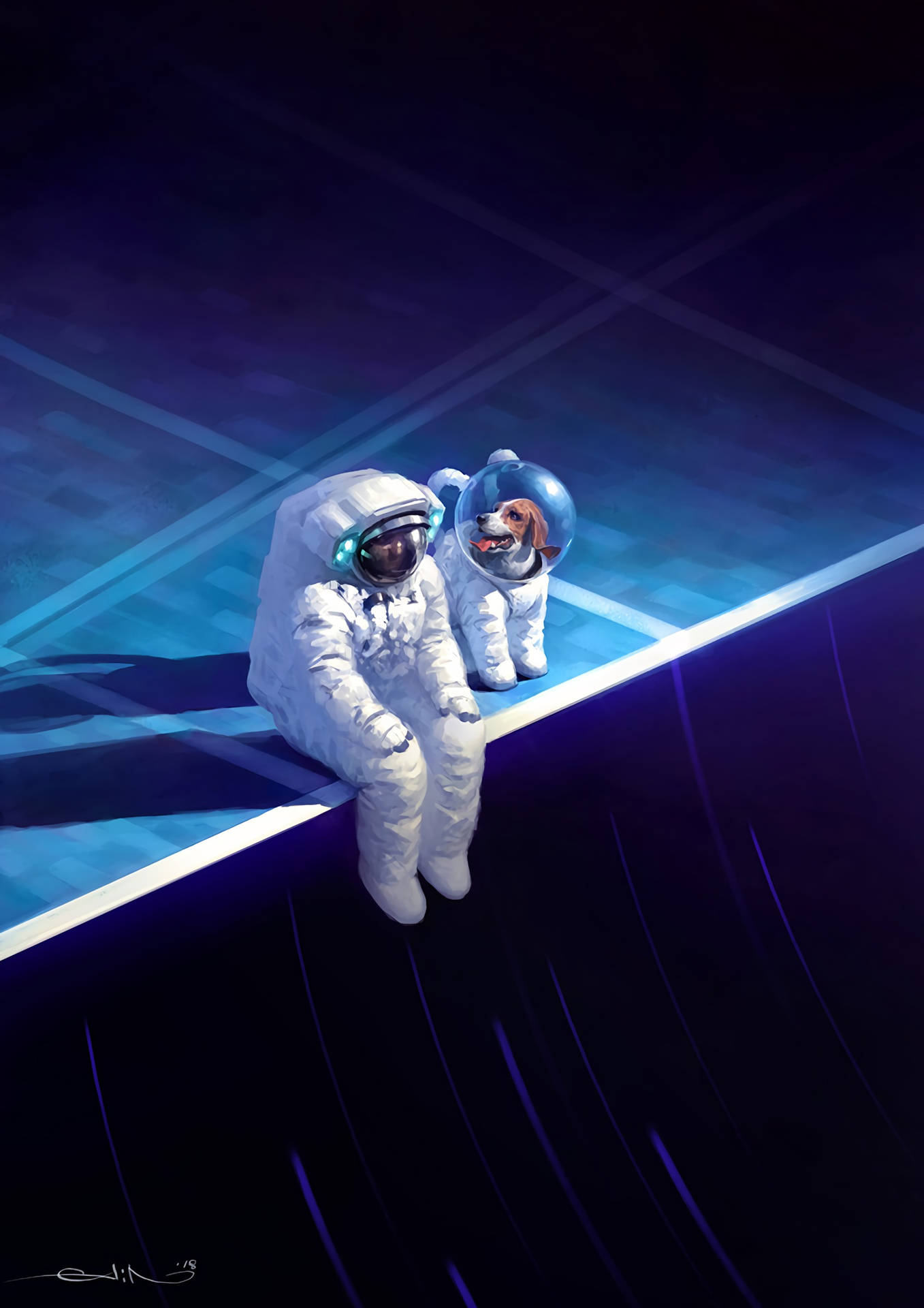 Astronaut 1696X2400 wallpaper