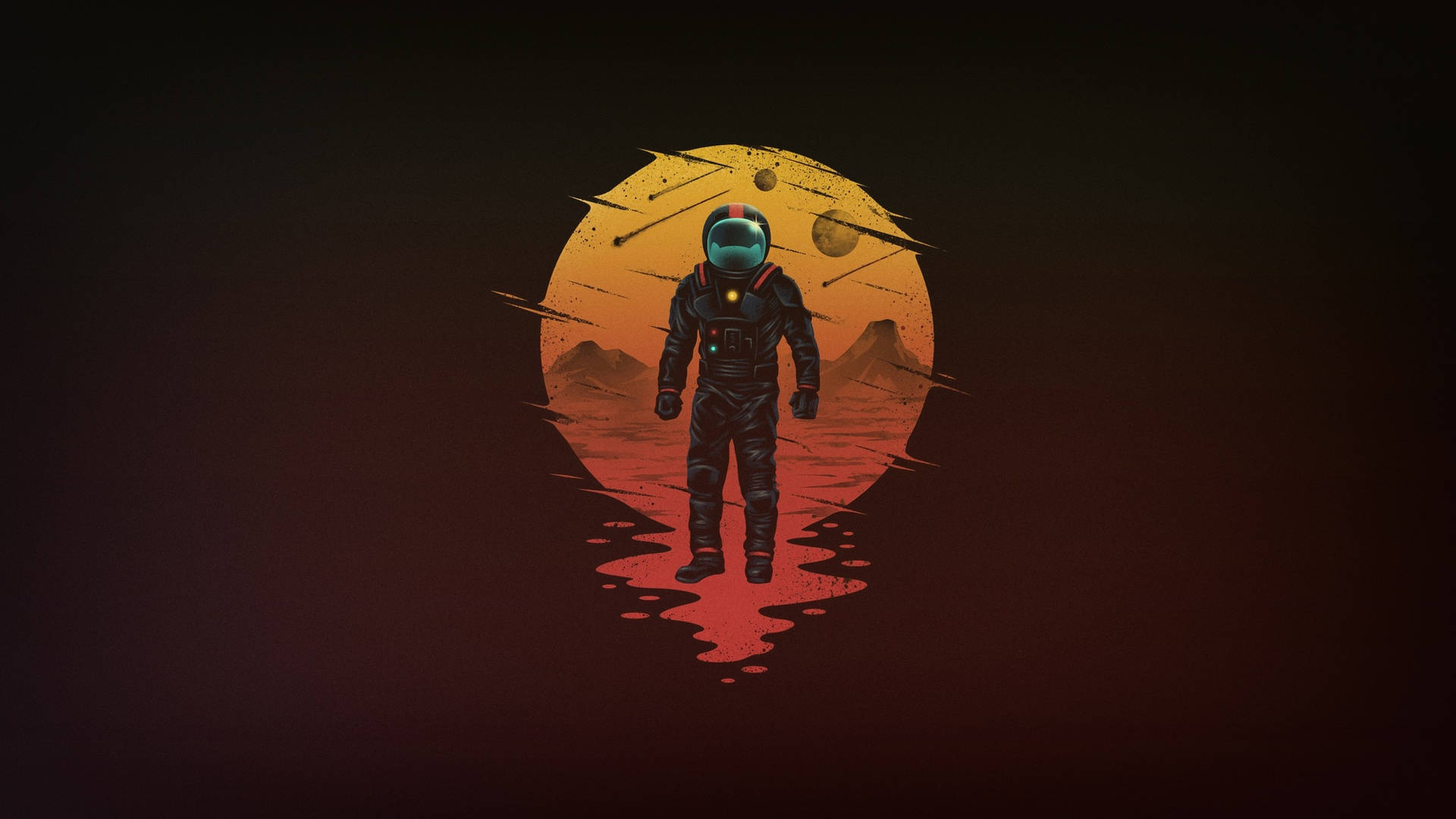 2048X1152 Astronaut Wallpaper and Background