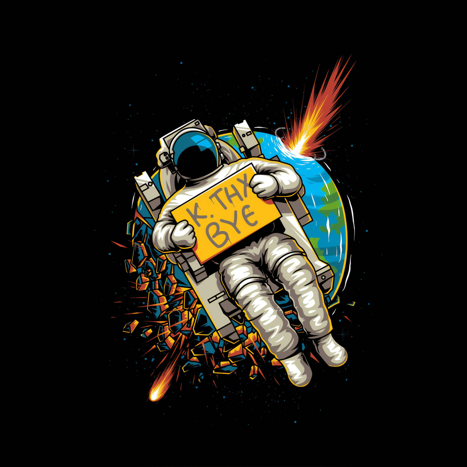 2048X2048 Astronaut Wallpaper and Background