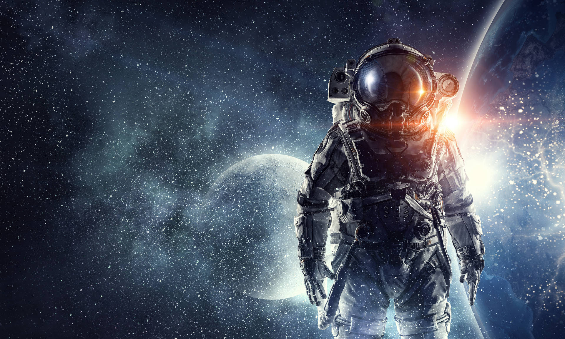 Astronaut 4300X2580 Wallpaper and Background Image