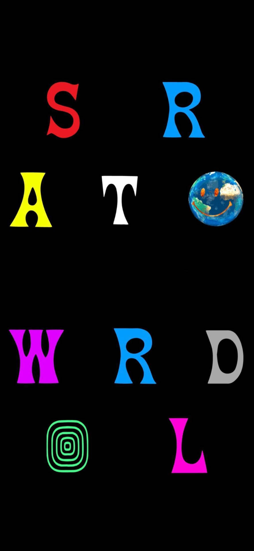 1018X2208 Astroworld Wallpaper and Background