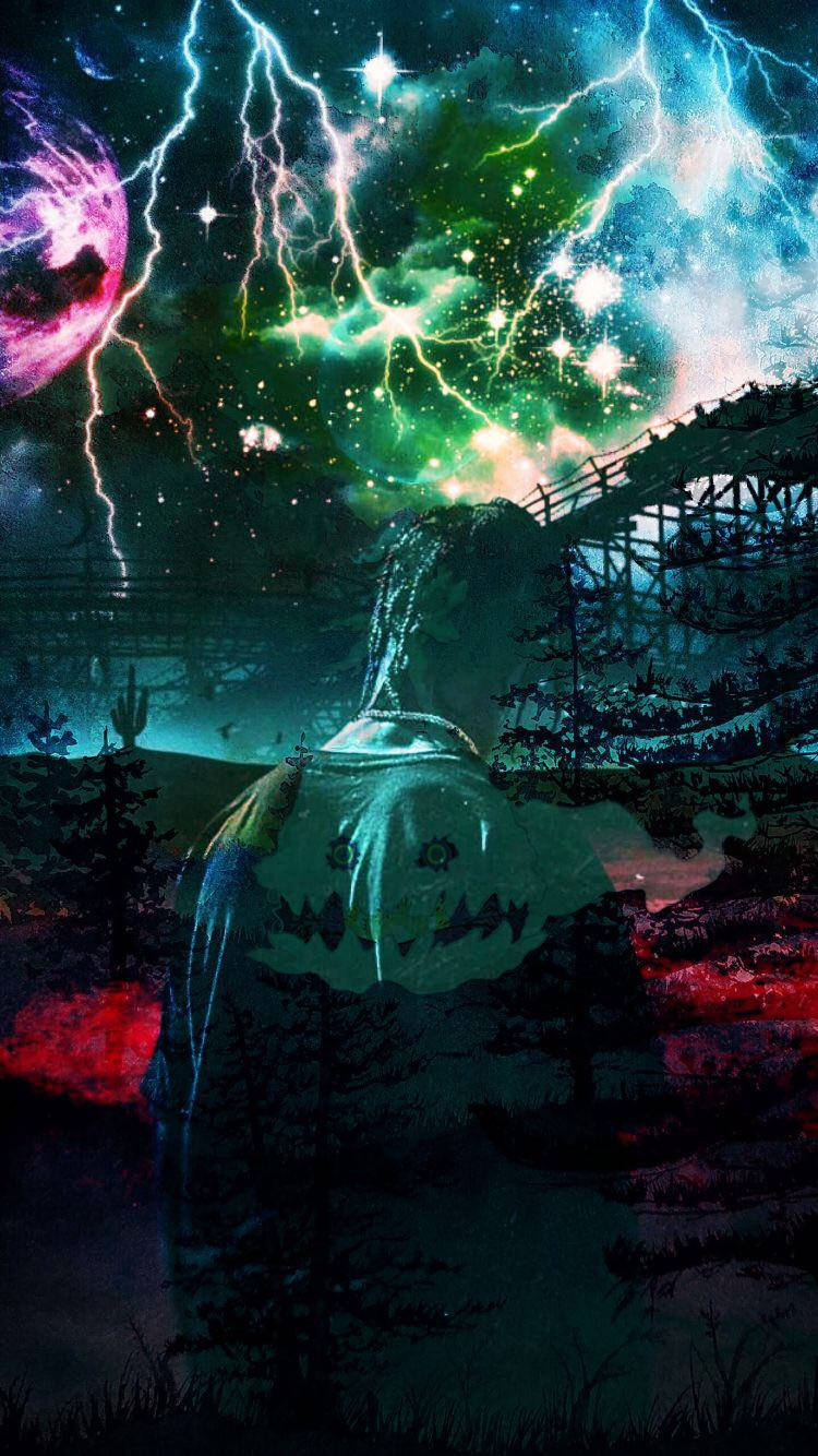 750X1334 Astroworld Wallpaper and Background