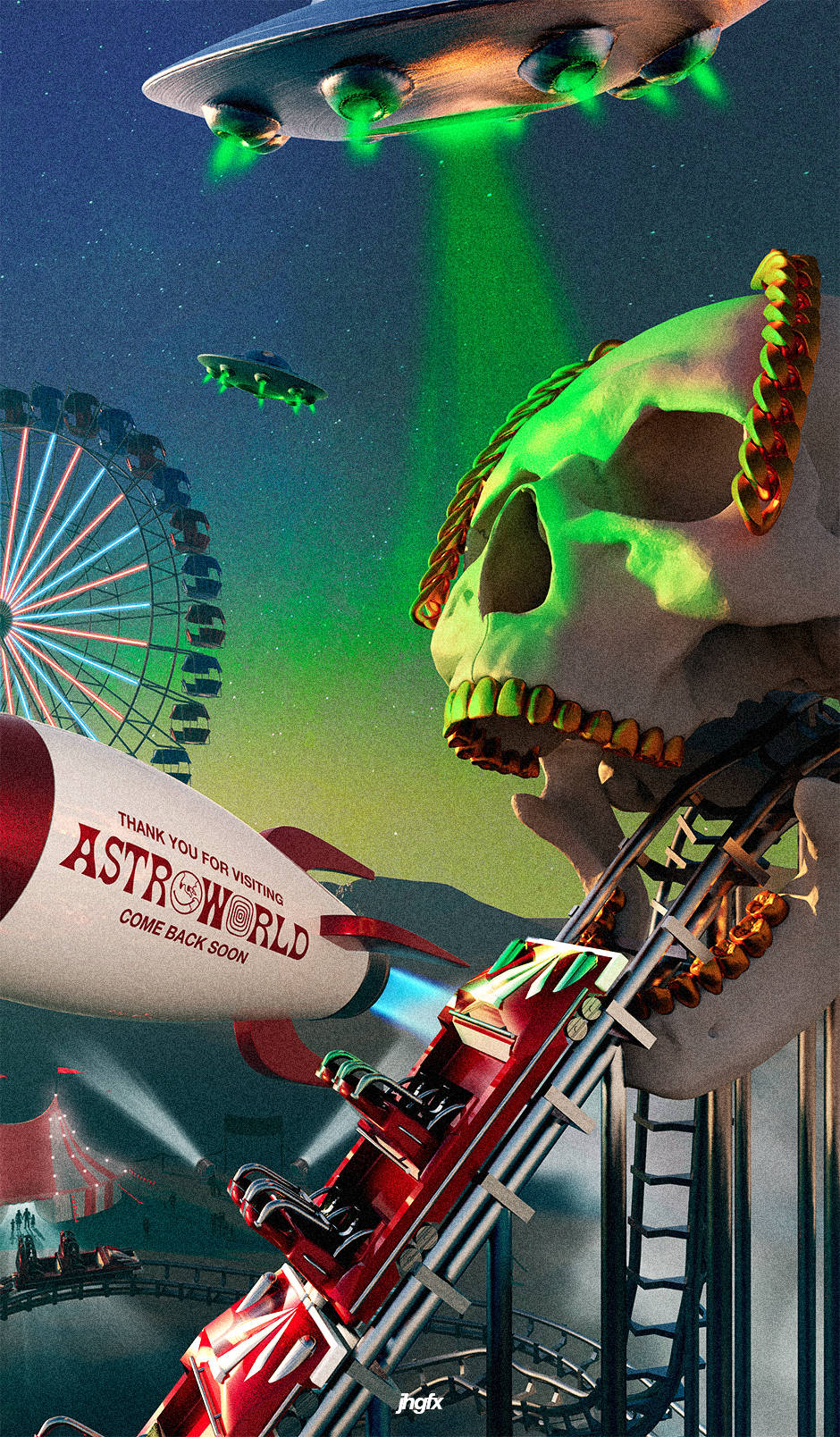 940X1608 Astroworld Wallpaper and Background