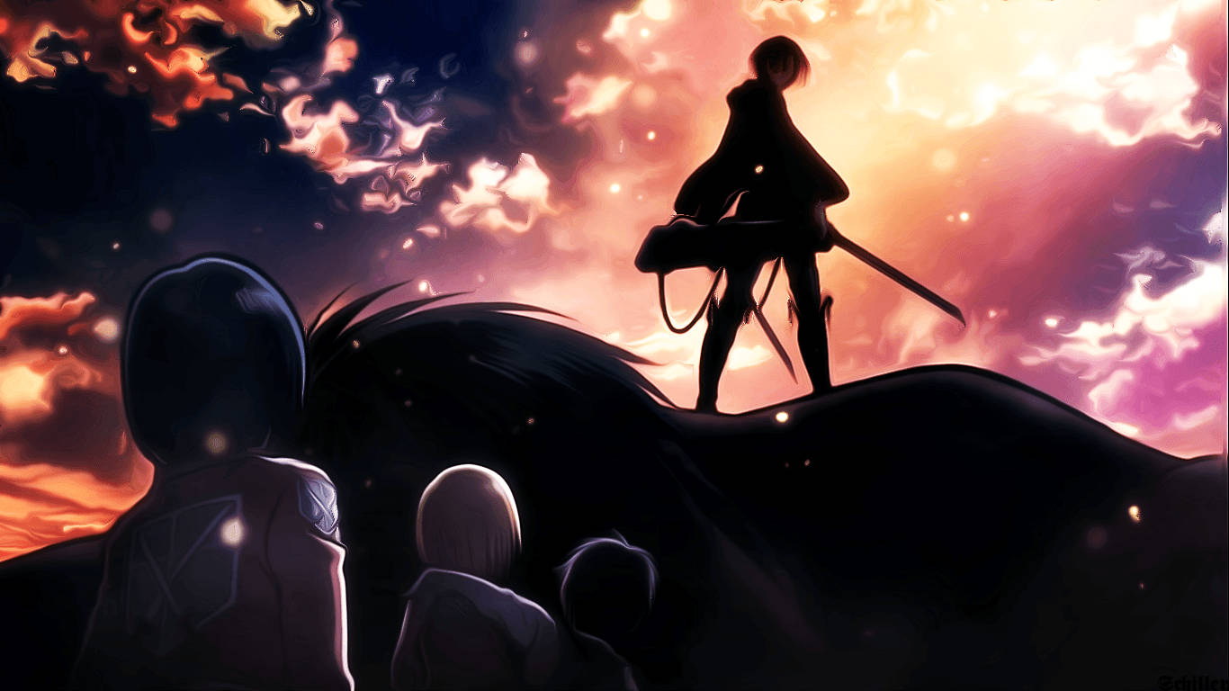 Attack On Titan 1366X768 Wallpaper and Background Image