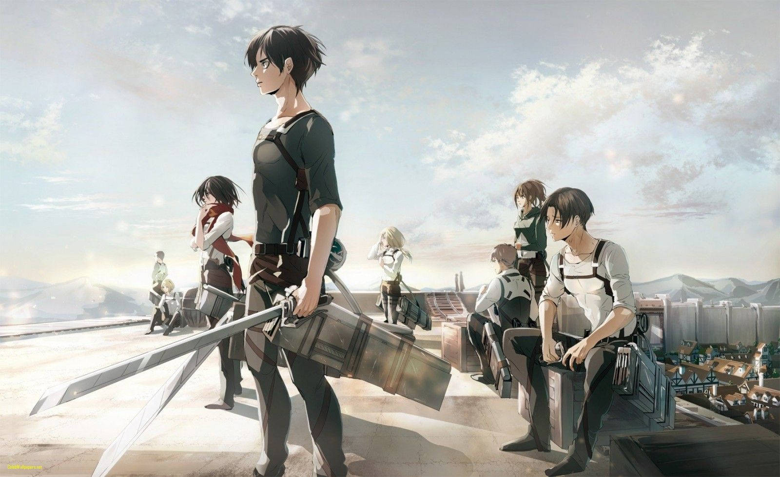 Attack On Titan 1600X979 Wallpaper and Background Image
