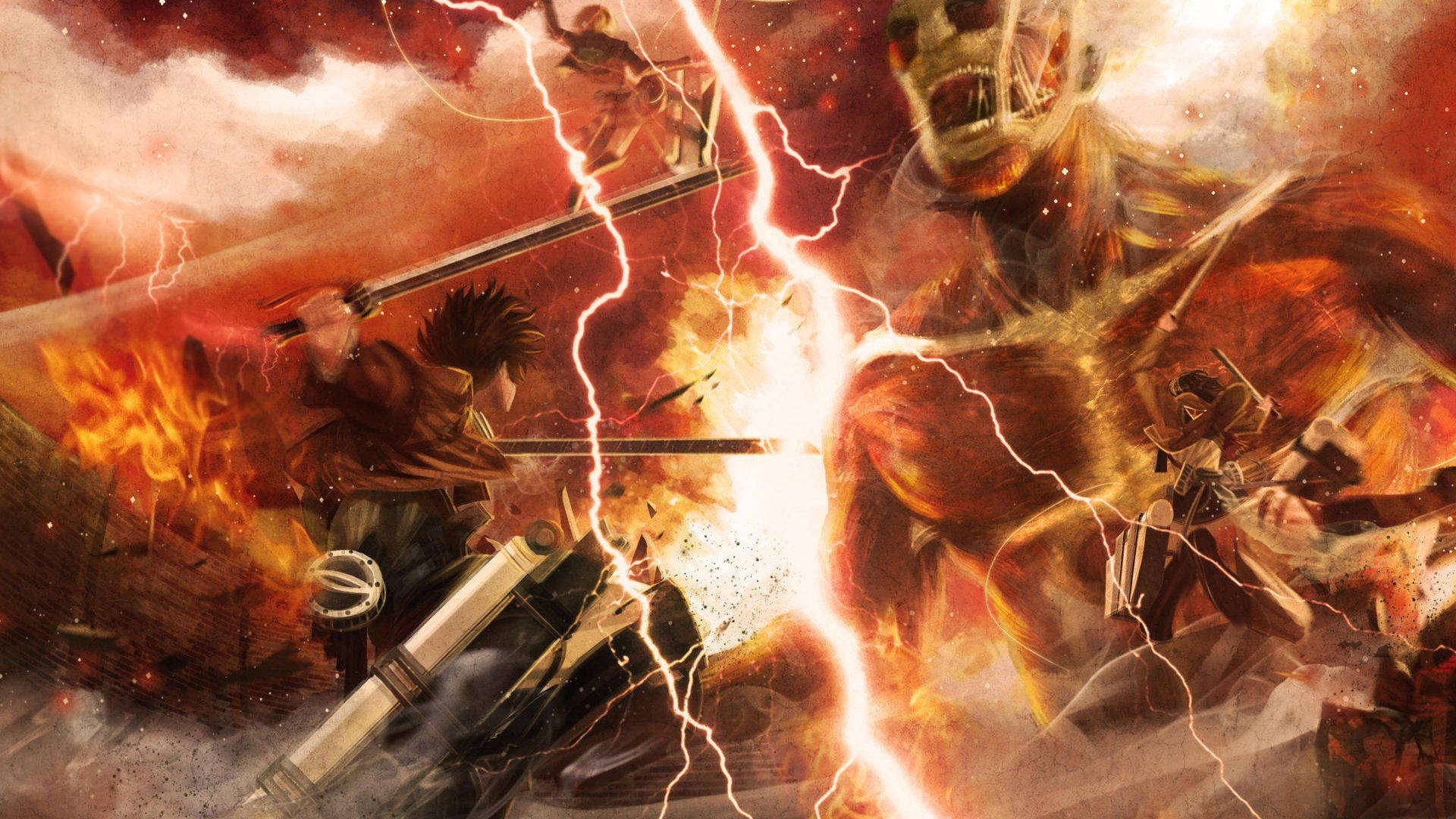 Attack On Titan 1920X1080 Wallpaper and Background Image