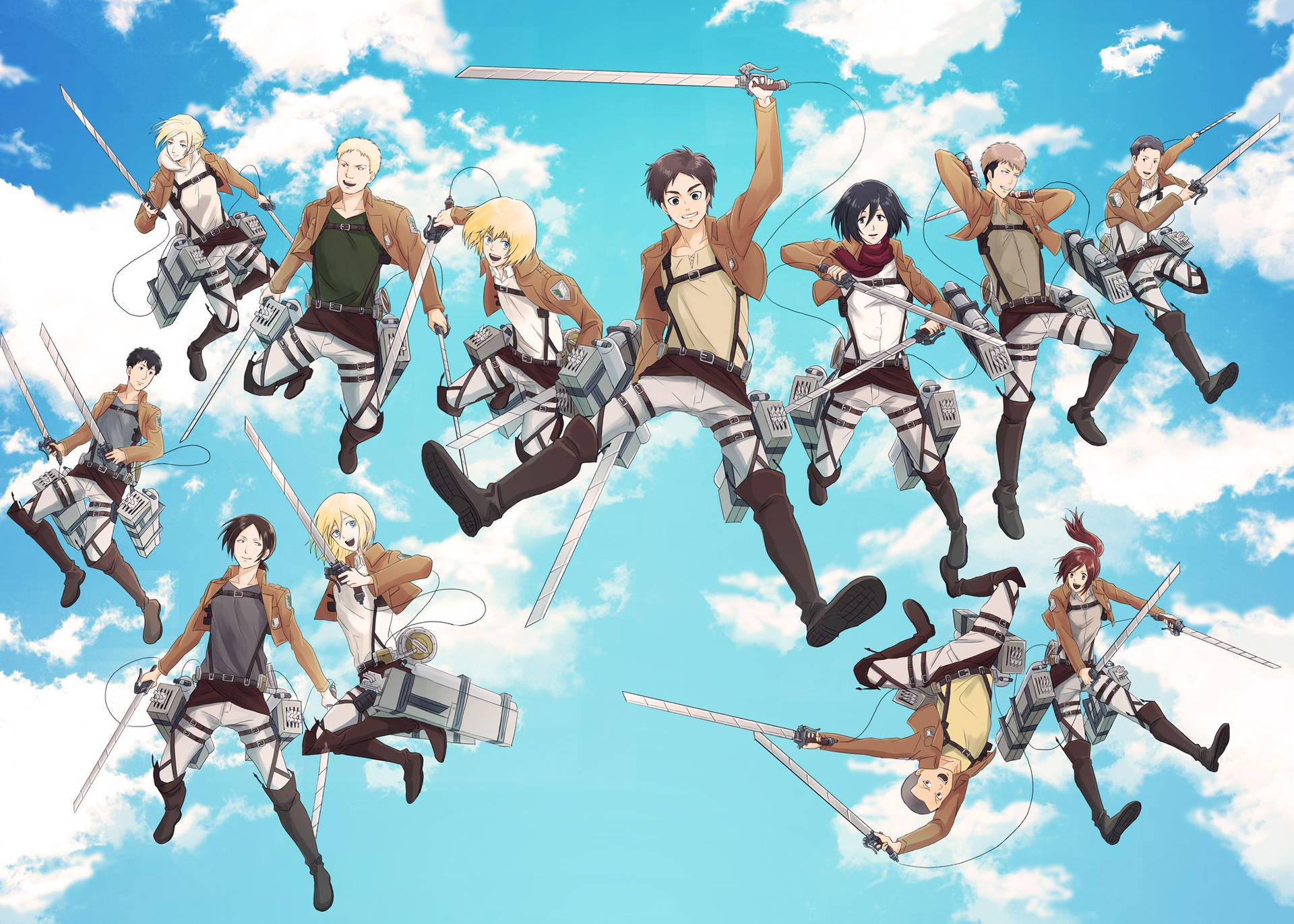 Attack On Titan 2100X1500 Wallpaper and Background Image