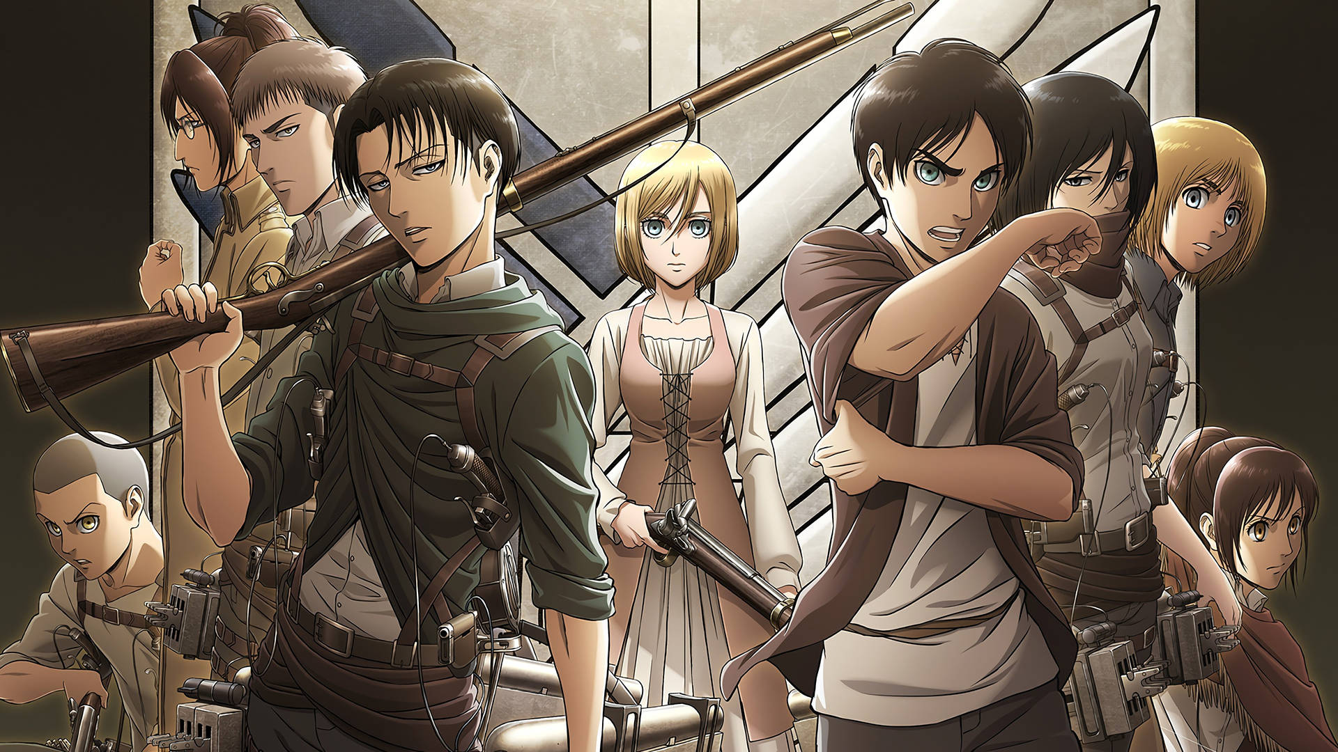 Attack On Titan 3840X2160 Wallpaper and Background Image