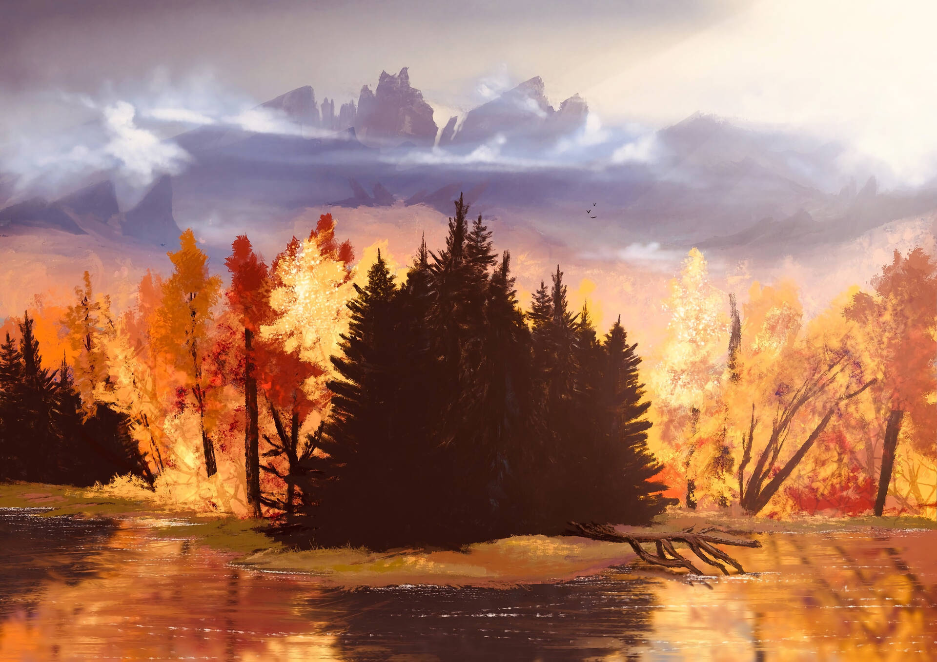 3840X2716 Autumn Wallpaper and Background