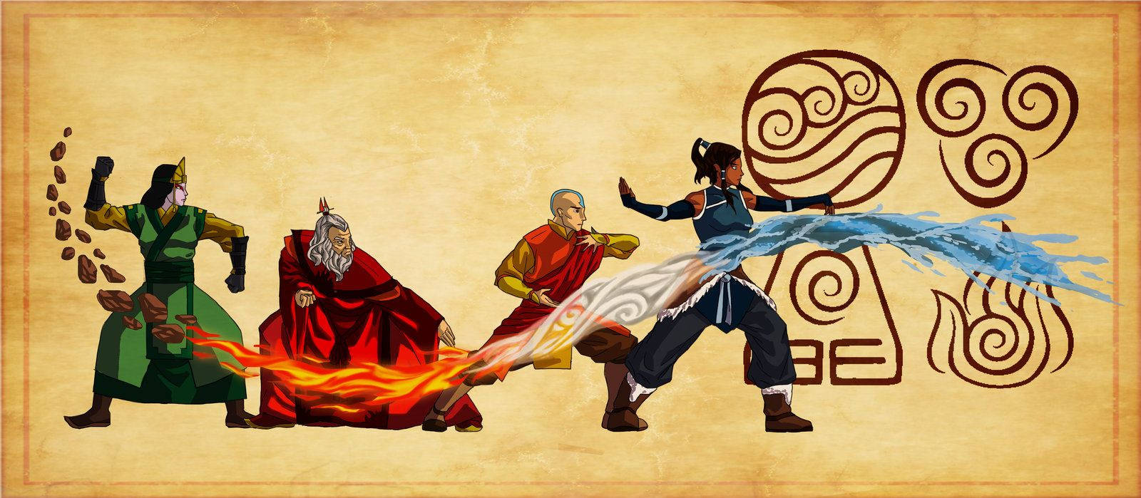 Avatar The Last Airbender 1600X699 Wallpaper and Background Image