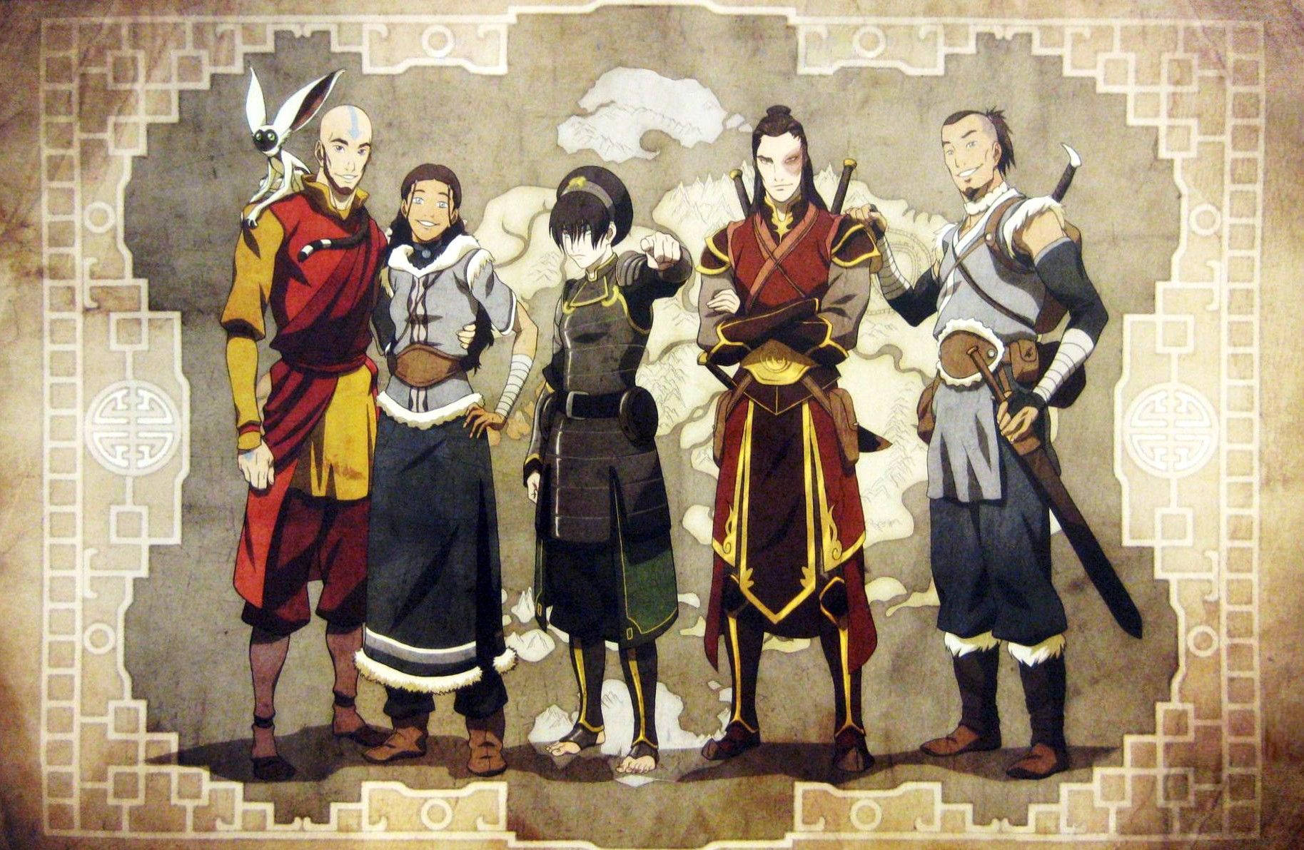 1827X1191 Avatar The Last Airbender Wallpaper and Background