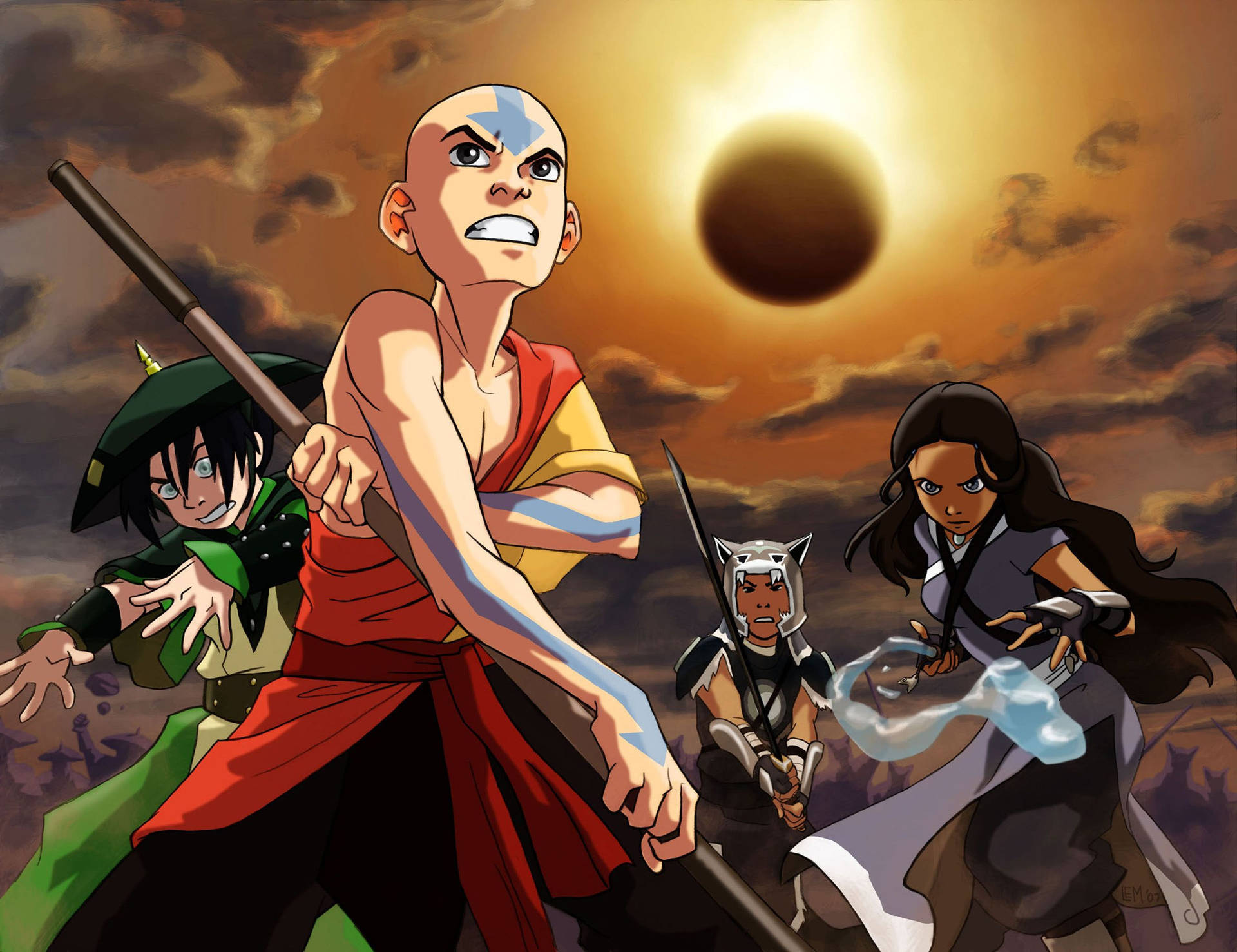 2665X2050 Avatar The Last Airbender Wallpaper and Background