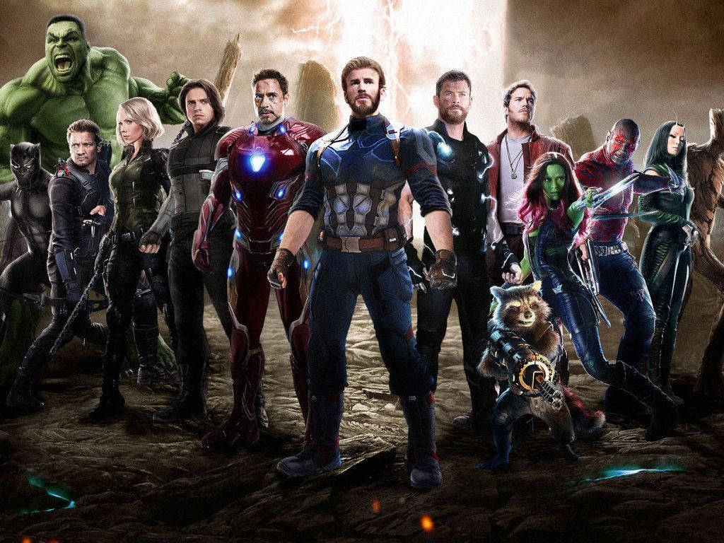 1024X768 Avengers Wallpaper and Background